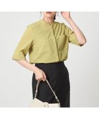 【ユナイテッドアローズ/UNITED ARROWS】のスタンドカラー ポケット 5分袖 シャツ 大人の最旬トレンドファッション＆コーディネート founy(ファウニー) ファッション Fashion レディースファッション Fashion for Women トップス・カットソー Cut & Sew Tops シャツ・ブラウス・オフィスカジュアル Elegant Blouses & Button-Ups インナー Innerwear 秋 Autumn クール Cool, Chic シンプル Simple, Minimal ジャケット Jacket, Outerwear スタンド Stand Collar, Upright Stand ダウン Down, Puffer デニム Denim, Jeans Material ポケット Pocket, Pocket Detail ロング Long, Long-Length 冬 Winter / This Winter アウトレット Outlet / Clearance おすすめ Recommended / Our Picks ビジネス 仕事 通勤 Business / Work / Commuting thumbnail YELLOW|ID: prp329100004987110 ipo3291000000037359094
