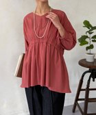 【シェトワ/Chez toi】のギャザーペプラムチュニック 大人の最旬トレンドファッション＆コーディネート founy(ファウニー) ファッション Fashion レディースファッション Fashion for Women トップス・カットソー Cut & Sew Tops ギャザー Gathered, Ruffled シャーリング Shirring, Ruched とろみ Fluid, Flowy Fabric チェック Check, Plaid, Tartan チュニック Tunic, Long Top テーパード Tapered, Tapered Pants デニム Denim, Jeans Material ペプラム Peplum, Flared Hem ボトム Bottoms, Lower Wear 再入荷 Restock / Back in Stock おすすめ Recommended / Our Picks thumbnail オレンジ|ID: prp329100004987113 ipo3291000000037359114