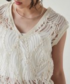 【ラナン/Ranan】のRanan/シアー刺しゅうベスト 大人の最旬トレンドファッション＆コーディネート founy(ファウニー) ファッション Fashion レディースファッション Fashion for Women アウター Coat / Outerwear Collection トップス・カットソー Cut & Sew Tops ベスト&ジレ / 重ね着スタイル Vests & Gilets インナー Innerwear キャミソール Camisole, Spaghetti Strap Top コンパクト Compact, Small Size シアー Sheer, See-Through ジャケット Jacket, Outerwear スラックス Slacks, Dress Pants デニム Denim, Jeans Material ハイネック High Neck, Mock Neck フェミニン Feminine, Girly フリル Frill, Ruffle ベスト Vest, Waistcoat 再入荷 Restock / Back in Stock おすすめ Recommended / Our Picks thumbnail オフホワイト|ID: prp329100004987114 ipo3291000000037359117