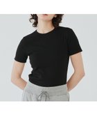 【プチバトー/PETIT BATEAU】のポワンココットクルーネック半袖Tシャツ 大人の最旬トレンドファッション＆コーディネート founy(ファウニー) ファッション Fashion レディースファッション Fashion for Women トップス・カットソー Cut & Sew Tops シャツ・ブラウス・オフィスカジュアル Elegant Blouses & Button-Ups ロングTシャツ・Tシャツ Longline T-Shirts & Tees おすすめ Recommended / Our Picks シンプル Simple, Minimal フィット Fit, Slim Fit 半袖 Short Sleeve, Half Sleeve thumbnail ブラック|ID: prp329100004987115 ipo3291000000037359126