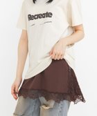 【ケービーエフ/KBF / URBAN RESEARCH】の『一部WEB限定カラー』ヴィンテージライクレースキャミソール 大人の最旬トレンドファッション＆コーディネート founy(ファウニー) ファッション Fashion レディースファッション Fashion for Women トップス・カットソー Cut & Sew Tops キャミソール&ノースリーブ Camisoles & Sleeveless Tops 2026年 2026 2026春夏・S/S Spring/Summer 2026 SS26 おすすめ Recommended / Our Picks キャミソール Camisole, Spaghetti Strap Top サテン Satin, Glossy Fabric スウェット / スエット Sweatshirt, Sweatwear スリット Slit, Slit Detail チュニック Tunic, Long Top トレンド Trend, Trending Now レース Lace, Lace Fabric 夏 Summer S/S・春夏 SS, Spring/Summer, Warm Season thumbnail ブラウン|ID: prp329100004987117 ipo3291000000037359136