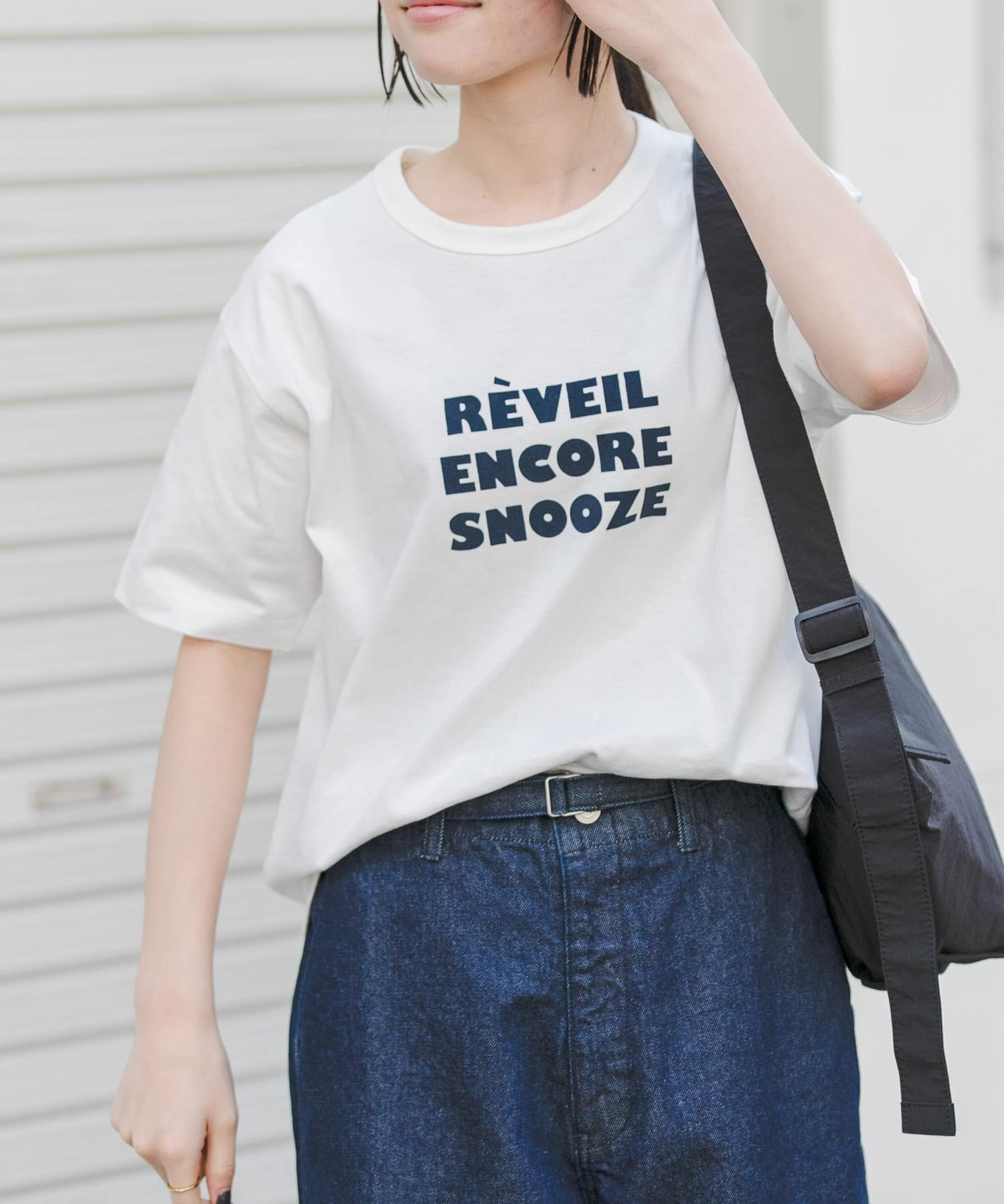 【アーバンリサーチ ドアーズ/URBAN RESEARCH DOORS】の『一部WEB限定カラー』FORK SPOON フロッキーロゴショートスリーブTシャツ インテリア・キッズ・メンズ・レディースファッション・服の通販 founy(ファウニー) 　ファッション　Fashion　レディースファッション　Fashion for Women　トップス・カットソー　Cut & Sew Tops　シャツ・ブラウス・オフィスカジュアル　Elegant Blouses & Button-Ups　ロングTシャツ・Tシャツ　Longline T-Shirts & Tees　キャミソール　Camisole, Spaghetti Strap Top　シンプル　Simple, Minimal　プリント　Print, Printed Pattern　ベーシック　Basic, Essential　S/S・春夏　SS, Spring/Summer, Warm Season　夏　Summer　2026年　2026　2026春夏・S/S　Spring/Summer 2026 SS26　その他2|ID: prp329100004987124 ipo3291000000037359213