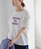 【アーバンリサーチ ドアーズ/URBAN RESEARCH DOORS】の『一部WEB限定カラー』FORK SPOON フロッキーロゴショートスリーブTシャツ 大人の最旬トレンドファッション＆コーディネート founy(ファウニー) ファッション Fashion レディースファッション Fashion for Women トップス・カットソー Cut & Sew Tops シャツ・ブラウス・オフィスカジュアル Elegant Blouses & Button-Ups ロングTシャツ・Tシャツ Longline T-Shirts & Tees キャミソール Camisole, Spaghetti Strap Top シンプル Simple, Minimal プリント Print, Printed Pattern ベーシック Basic, Essential S/S・春夏 SS, Spring/Summer, Warm Season 夏 Summer 2026年 2026 2026春夏・S/S Spring/Summer 2026 SS26 thumbnail その他3|ID: prp329100004987124 ipo3291000000037359214