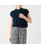 【ビームス ハート/BEAMS HEART】のニットソー ポロ 大人の最旬トレンドファッション＆コーディネート founy(ファウニー) ファッション Fashion レディースファッション Fashion for Women トップス・カットソー Cut & Sew Tops ニット Knit Tops & Sweaters シンプル Simple, Minimal スリーブ Sleeve, Long Sleeve / Short Sleeve デニム Denim, Jeans Material ニットソー Knit-Sewn, Cut & Sew Knit フレンチ French, French Style エレガント 上品 Elegant 定番 Standard, Basic Item thumbnail NAVY|ID: prp329100004987127 ipo3291000000037359231