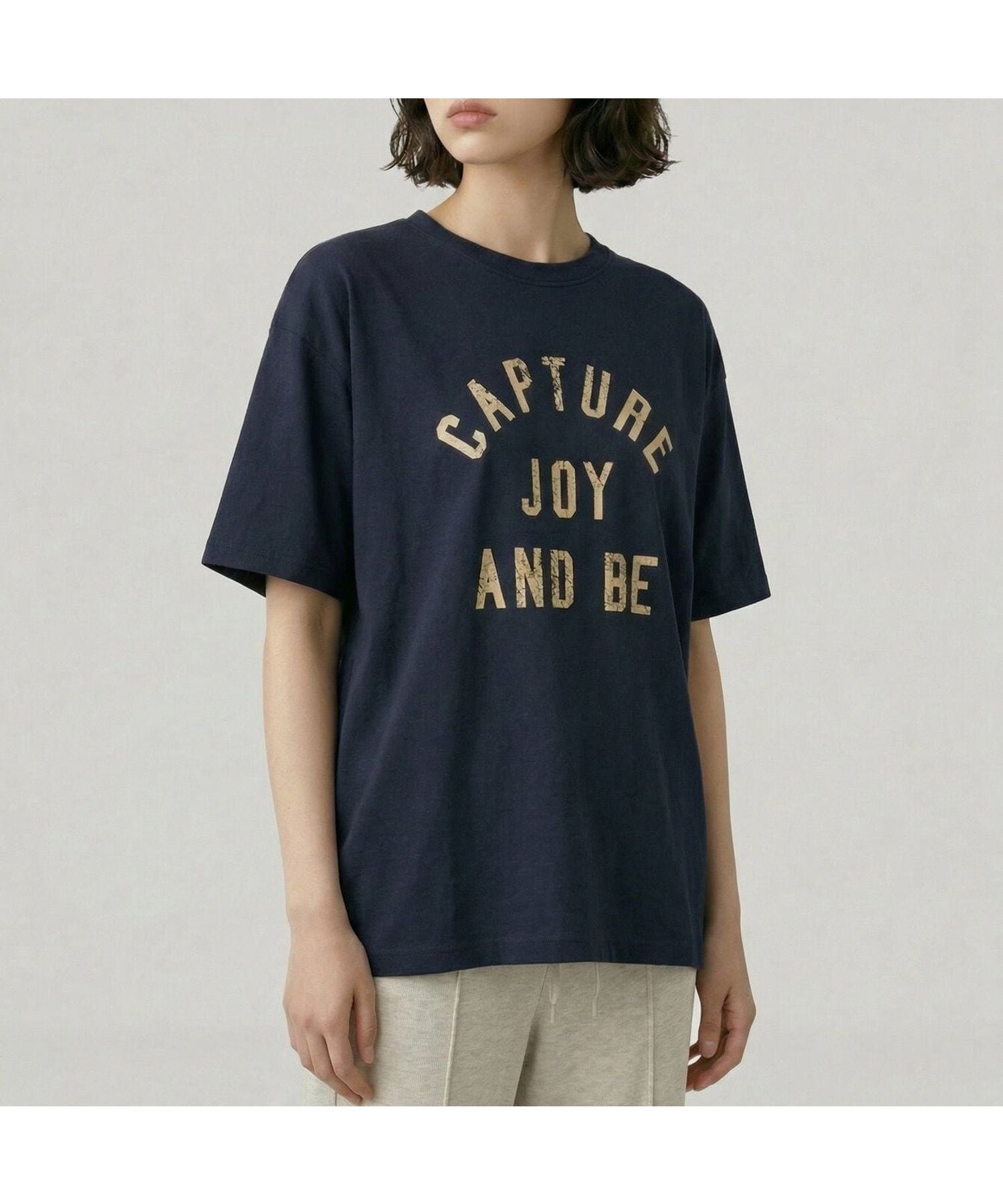 【グローバルワーク/GLOBAL WORK】の冷感コットンプリントBIGTシャツ/一部店舗限定/636805 インテリア・キッズ・メンズ・レディースファッション・服の通販 founy(ファウニー) 　ファッション　Fashion　レディースファッション　Fashion for Women　トップス・カットソー　Cut & Sew Tops　シャツ・ブラウス・オフィスカジュアル　Elegant Blouses & Button-Ups　ロングTシャツ・Tシャツ　Longline T-Shirts & Tees　おすすめ　Recommended / Our Picks　バランス　Balance, Style Balance　ビッグ　Big, Oversized　プチプライス・低価格　Affordable / Budget Price　プリント　Print, Printed Pattern　ボトム　Bottoms, Lower Wear　リラックス　Relax, Relaxed Fit　ワイド　Wide, Wide Fit　夏　Summer　ネイビー88|ID: prp329100004987135 ipo3291000000037359301