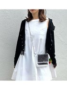 【リリーブラウン/Lily Brown】の【UVカット/接触冷感】レースフーディトップス 大人の最旬トレンドファッション＆コーディネート founy(ファウニー) ファッション Fashion レディースファッション Fashion for Women トップス・カットソー Cut & Sew Tops サマー Summer, Summer Style スペシャル Special, Limited Edition スマート Smart, Elegant ポケット Pocket, Pocket Detail レース Lace, Lace Fabric おすすめ Recommended / Our Picks thumbnail BLK[009]|ID: prp329100004987146 ipo3291000000037359421