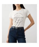 【バナナリパブリック ファクトリーストア/BANANA REPUBLIC FACTORY STORE】のBANANA REPUBLIC FACTORY STORE クラシック ロゴTシャツ 大人の最旬トレンドファッション＆コーディネート founy(ファウニー) ファッション Fashion レディースファッション Fashion for Women トップス・カットソー Cut & Sew Tops シャツ・ブラウス・オフィスカジュアル Elegant Blouses & Button-Ups ロングTシャツ・Tシャツ Longline T-Shirts & Tees カーディガン Cardigan, Knitwear クラシック Classic, Timeless Style ショート Short, Short Length ジャケット Jacket, Outerwear スリーブ Sleeve, Long Sleeve / Short Sleeve フロント Front, Front Design thumbnail OATMEAL HEATHER B0210|ID: prp329100004987149 ipo3291000000037359439