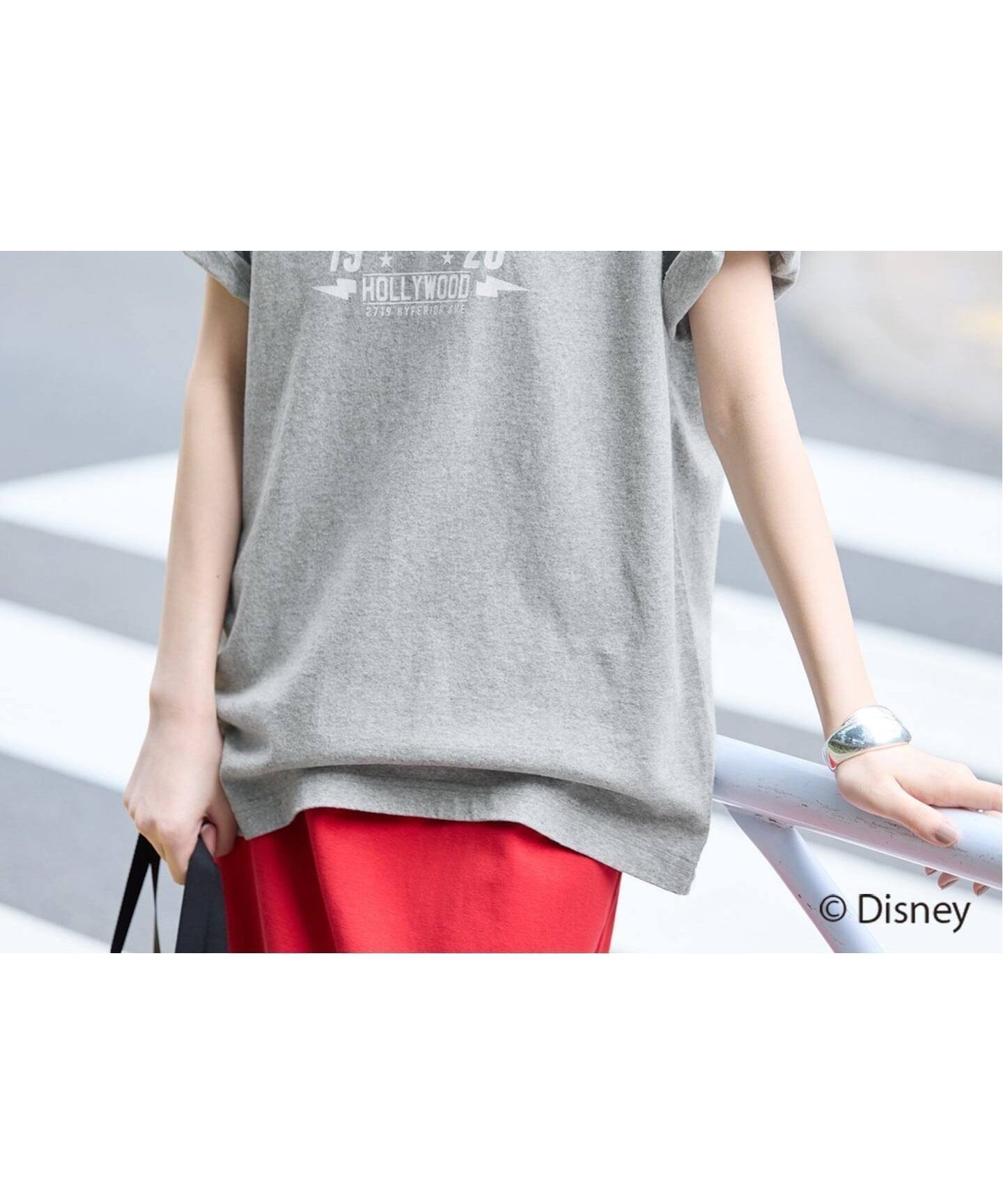 【スローブ イエナ/SLOBE IENA】の《追加》Champion/チャンピオン SLOBE別注 /Mickey/Donald/ Tシャツ インテリア・キッズ・メンズ・レディースファッション・服の通販 founy(ファウニー) 　ファッション　Fashion　レディースファッション　Fashion for Women　トップス・カットソー　Cut & Sew Tops　シャツ・ブラウス・オフィスカジュアル　Elegant Blouses & Button-Ups　ロングTシャツ・Tシャツ　Longline T-Shirts & Tees　インナー　Innerwear　グラフィック　Graphic, Graphic Design　ジャケット　Jacket, Outerwear　スポーツ　Sports, Activewear　スマート　Smart, Elegant　ニューヨーク　New York, NYC Style　人気　Popular, Best Seller　別注　Limited Edition, Custom Order　2026年　2026　2026春夏・S/S　Spring/Summer 2026 SS26　グレーB|ID: prp329100004987156 ipo3291000000037359482