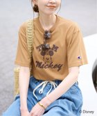 【スローブ イエナ/SLOBE IENA】の《追加》Champion/チャンピオン SLOBE別注 /Mickey/Donald/ Tシャツ 大人の最旬トレンドファッション＆コーディネート founy(ファウニー) ファッション Fashion レディースファッション Fashion for Women トップス・カットソー Cut & Sew Tops シャツ・ブラウス・オフィスカジュアル Elegant Blouses & Button-Ups ロングTシャツ・Tシャツ Longline T-Shirts & Tees インナー Innerwear グラフィック Graphic, Graphic Design ジャケット Jacket, Outerwear スポーツ Sports, Activewear スマート Smart, Elegant ニューヨーク New York, NYC Style 人気 Popular, Best Seller 別注 Limited Edition, Custom Order 2026年 2026 2026春夏・S/S Spring/Summer 2026 SS26 thumbnail キャメル|ID: prp329100004987156 ipo3291000000037359484