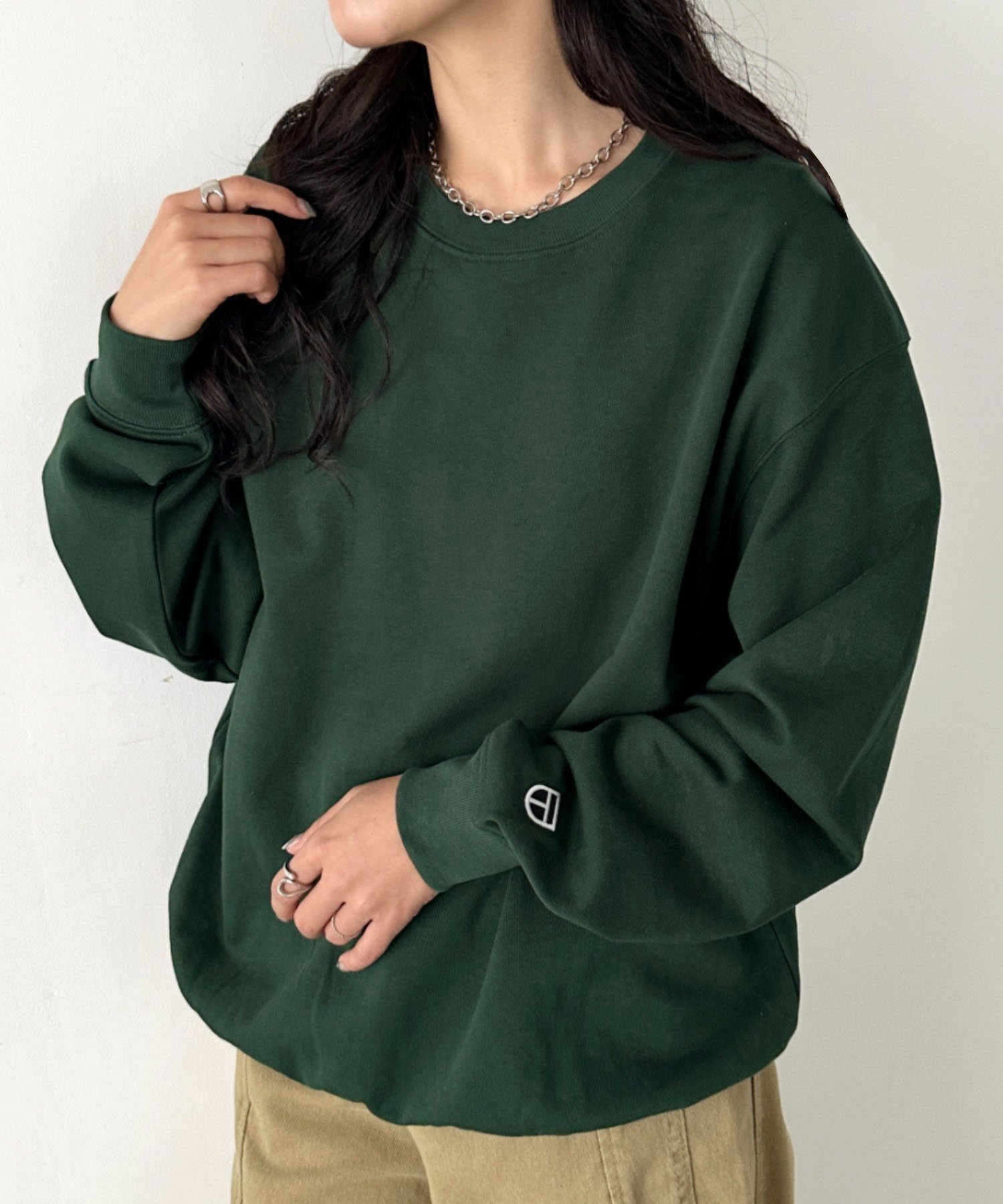 【アウトフィッター ラボ/Outfitter lab】のNEWTRAL(ニュートラル)/214 11.2oz Standard Emblem CN Sweat インテリア・キッズ・メンズ・レディースファッション・服の通販 founy(ファウニー) 　ファッション　Fashion　レディースファッション　Fashion for Women　トップス・カットソー　Cut & Sew Tops　レディースパーカー・カジュアルフーディー　Casual Hoodies & Sweatshirts　スウェット・クルーネックトップス　Sweatshirts & Crewnecks / Relaxed Fit Sweat Tops　インナー　Innerwear　カットソー　Cut and Sewn Top　シンプル　Simple, Minimal　スウェット / スエット　Sweatshirt, Sweatwear　スタンダード　Standard, Basic　定番　Standard, Basic Item　なめらか　Smooth, Silky Texture　長袖　Long Sleeve, Full Sleeve　パフォーマンス　Performance, Active Function　ベーシック　Basic, Essential　メンズ　Men's, Menswear　無地　Plain, Solid Color　冬　Winter / This Winter　A/W・秋冬　Autumn/Winter　おすすめ　Recommended / Our Picks　エレガント 上品　Elegant　ダークグリーン|ID: prp329100004987157 ipo3291000000037359489