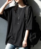 【アンティカ/antiqua】のantiqua 汗染み防止 五分袖 Tシャツ レディース メンズ ユニセックス ZA-00302 大人の最旬トレンドファッション＆コーディネート founy(ファウニー) ファッション Fashion レディースファッション Fashion for Women トップス・カットソー Cut & Sew Tops シャツ・ブラウス・オフィスカジュアル Elegant Blouses & Button-Ups ロングTシャツ・Tシャツ Longline T-Shirts & Tees アンティーク Antique-Inspired 春 Spring シンプル Simple, Minimal バランス Balance, Style Balance フォルム Silhouette, Form ボトム Bottoms, Lower Wear メンズ Men's, Menswear 無地 Plain, Solid Color リラックス Relax, Relaxed Fit ルーズ Loose, Oversized ワイド Wide, Wide Fit ワーク Workwear, Utility Style 夏 Summer 旅行 Travel ビジネス 仕事 通勤 Business / Work / Commuting thumbnail 05 ブラック|ID: prp329100004987158 ipo3291000000037359496