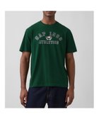 【ギャップ/GAP】のエブリディ ソフト リラックスフィット グラフィックTシャツ 大人の最旬トレンドファッション＆コーディネート founy(ファウニー) ファッション Fashion レディースファッション Fashion for Women トップス・カットソー Cut & Sew Tops シャツ・ブラウス・オフィスカジュアル Elegant Blouses & Button-Ups ロングTシャツ・Tシャツ Longline T-Shirts & Tees グラフィック Graphic, Graphic Design ショルダー Shoulder, Shoulder Strap ストレート Straight, Straight Cut ドロップ Drop Shoulder, Dropped Style フィット Fit, Slim Fit フロント Front, Front Design リラックス Relax, Relaxed Fit 半袖 Short Sleeve, Half Sleeve thumbnail EVERGREEN_585|ID: prp329100004987161 ipo3291000000037359530