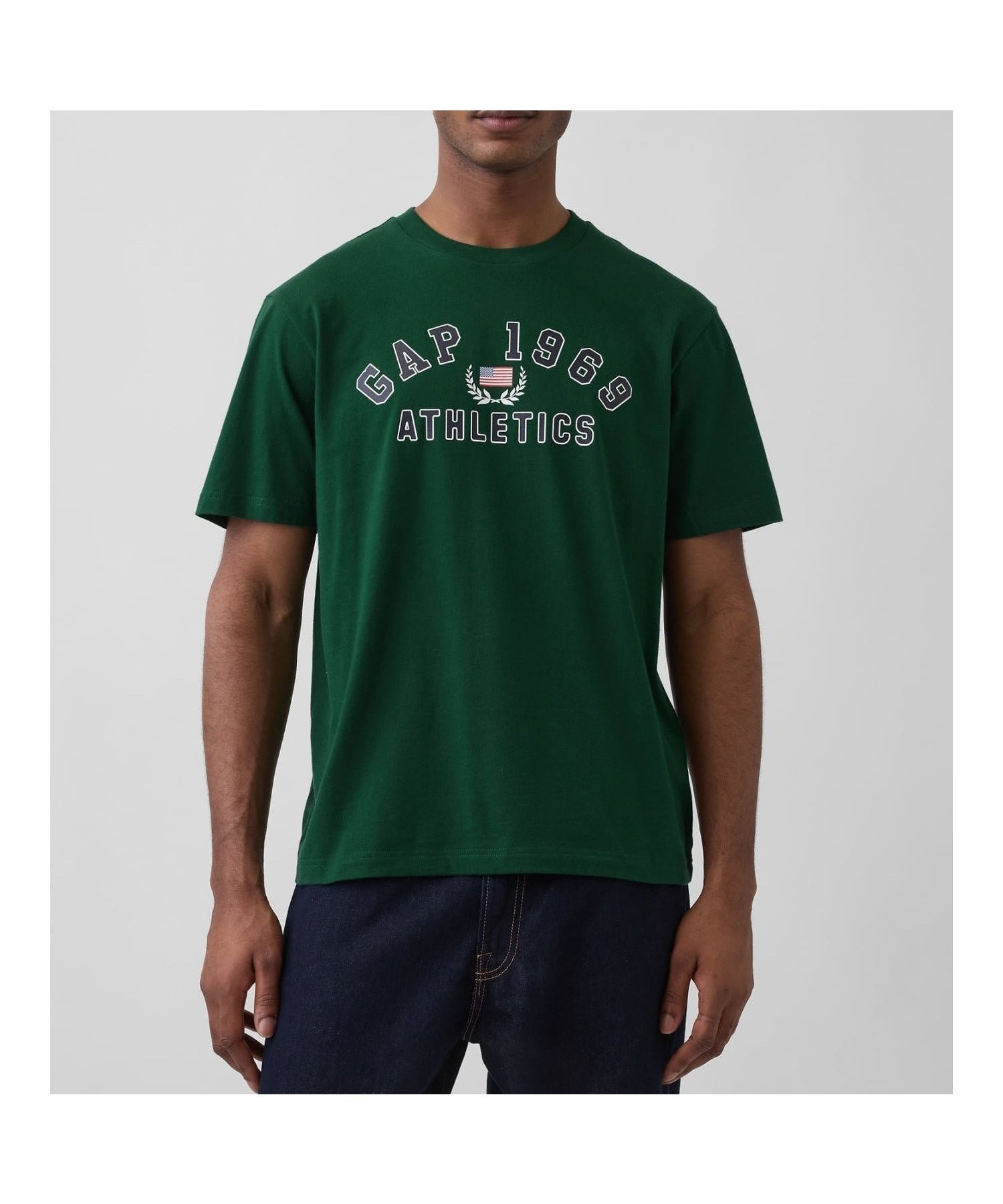 【ギャップ/GAP】のエブリディ ソフト リラックスフィット グラフィックTシャツ インテリア・キッズ・メンズ・レディースファッション・服の通販 founy(ファウニー) 　ファッション　Fashion　レディースファッション　Fashion for Women　トップス・カットソー　Cut & Sew Tops　シャツ・ブラウス・オフィスカジュアル　Elegant Blouses & Button-Ups　ロングTシャツ・Tシャツ　Longline T-Shirts & Tees　グラフィック　Graphic, Graphic Design　ショルダー　Shoulder, Shoulder Strap　ストレート　Straight, Straight Cut　ドロップ　Drop Shoulder, Dropped Style　フィット　Fit, Slim Fit　フロント　Front, Front Design　リラックス　Relax, Relaxed Fit　半袖　Short Sleeve, Half Sleeve　EVERGREEN_585|ID: prp329100004987161 ipo3291000000037359530