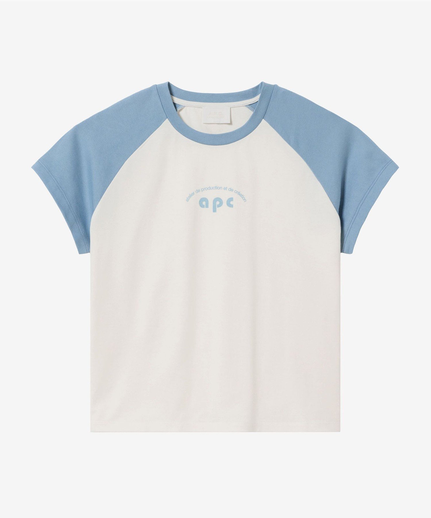 【アーペーセー/A.P.C.】のLina Tシャツ インテリア・キッズ・メンズ・レディースファッション・服の通販 founy(ファウニー) 　ファッション　Fashion　レディースファッション　Fashion for Women　トップス・カットソー　Cut & Sew Tops　シャツ・ブラウス・オフィスカジュアル　Elegant Blouses & Button-Ups　ロングTシャツ・Tシャツ　Longline T-Shirts & Tees　ストレート　Straight, Straight Cut　スリーブ　Sleeve, Long Sleeve / Short Sleeve　プリント　Print, Printed Pattern　ブルーグレー|ID: prp329100004987169 ipo3291000000037359571