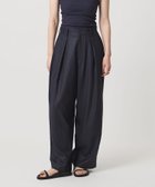 【ビューティ&ユース ユナイテッドアローズ/BEAUTY&YOUTH / UNITED ARROWS】のMARW UNITED ARROWS タック テーパード パンツ UVカット・接触冷感 大人の最旬トレンドファッション＆コーディネート founy(ファウニー) ファッション Fashion レディースファッション Fashion for Women パンツ Pants & Trousers セットアップ Set-Up, Coordinated Outfit テーパード Tapered, Tapered Pants 人気 Popular, Best Seller ポケット Pocket, Pocket Detail 夏 Summer ビジネス 仕事 通勤 Business / Work / Commuting thumbnail NAVY|ID: prp329100004987176 ipo3291000000037359610