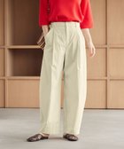 【ビューティ&ユース ユナイテッドアローズ/BEAUTY&YOUTH / UNITED ARROWS】のタックカーブパンツ ウォッシャブル 接触冷感 大人の最旬トレンドファッション＆コーディネート founy(ファウニー) ファッション Fashion レディースファッション Fashion for Women パンツ Pants & Trousers ウォッシャブル Machine Washable カットソー Cut and Sewn Top カーディガン Cardigan, Knitwear コンパクト Compact, Small Size サマー Summer, Summer Style ショート Short, Short Length シンプル Simple, Minimal タイプライター Typewriter Fabric, Crisp Cotton トレンド Trend, Trending Now おすすめ Recommended / Our Picks thumbnail OFF WHITE|ID: prp329100004987180 ipo3291000000037359650