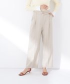 【ナチュラル ビューティー ベーシック/NATURAL BEAUTY BASIC】のはいたら沼!美脚ワイドパンツ 大人の最旬トレンドファッション＆コーディネート founy(ファウニー) 雑誌掲載アイテム Magazine Picks & Fashion Features ファッション雑誌 Fashion Magazines オッジ Oggi ファッションモデル・俳優・女優 Models 女性 Women 古畑星夏 Furuhata Seika ファッション Fashion レディースファッション Fashion for Women パンツ Pants & Trousers センター Center, Center Line 雑誌 Magazine, Fashion Magazine メランジ Melange, Mixed Yarn ワイド Wide, Wide Fit 夏 Summer thumbnail ベージュ|ID: prp329100004987183 ipo3291000000037359665