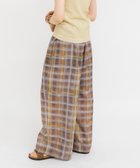 【ケービーエフ/KBF / URBAN RESEARCH】のシアーチェックWIDEパンツ 大人の最旬トレンドファッション＆コーディネート founy(ファウニー) ファッション Fashion レディースファッション Fashion for Women パンツ Pants & Trousers 2026年 2026 2026春夏・S/S Spring/Summer 2026 SS26 シアー Sheer, See-Through シンプル Simple, Minimal チェック Check, Plaid, Tartan 夏 Summer S/S・春夏 SS, Spring/Summer, Warm Season thumbnail ブラウン系その他|ID: prp329100004987186 ipo3291000000037359673