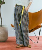 【ニコアンド/niko and】のGardenタックプリントパンツ 大人の最旬トレンドファッション＆コーディネート founy(ファウニー) ファッション Fashion レディースファッション Fashion for Women パンツ Pants & Trousers おすすめ Recommended / Our Picks エレガント 上品 Elegant ギンガム Gingham, Gingham Fabric シンプル Simple, Minimal ストライプ Stripe, Striped Pattern チェック Check, Plaid, Tartan ポケット Pocket, Pocket Detail リラックス Relax, Relaxed Fit ワイド Wide, Wide Fit 無地 Plain, Solid Color thumbnail ベージュギンガム|ID: prp329100004987188 ipo3291000000037359692