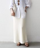 【シップス/SHIPS】のSHIPS any 洗濯機可能 メッシュ ナロー スカート 大人の最旬トレンドファッション＆コーディネート founy(ファウニー) ファッション Fashion レディースファッション Fashion for Women スカート Skirts 洗える Machine Washable ギャザー Gathered, Ruffled シアー Sheer, See-Through シンプル Simple, Minimal スニーカー Sneakers, Trainers タンク Tank Top, Sleeveless Top バランス Balance, Style Balance フロント Front, Front Design メッシュ Mesh, Net Fabric リラックス Relax, Relaxed Fit ロング Long, Long-Length おすすめ Recommended / Our Picks 旅行 Travel 2026年 2026 2026春夏・S/S Spring/Summer 2026 SS26 thumbnail オフホワイト|ID: prp329100004987190 ipo3291000000037359701