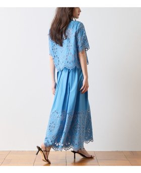 【ティアラ/Tiara】のカットワークレーススカート 大人の最旬トレンドファッション＆コーディネート founy(ファウニー) ファッション Fashion レディースファッション Fashion for Women スカート Skirts カットソー Cut and Sewn Top サンダル Sandals, Summer Shoes シンプル Simple, Minimal スカラップ Scallop, Scalloped Edge セットアップ Set-Up, Coordinated Outfit トレンド Trend, Trending Now ポケット Pocket, Pocket Detail レース Lace, Lace Fabric ワーク Workwear, Utility Style 今季 This Season, Current Season 夏 Summer |ID:prp329100004987192