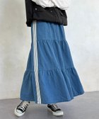 【シーピーシーエム/CPCM】の【U.S. POLO ASSN. 】ティアードスカート 大人の最旬トレンドファッション＆コーディネート founy(ファウニー) ファッション Fashion レディースファッション Fashion for Women スカート Skirts ティアードスカート Tiered Skirts イタリア Italy 秋 Autumn 腕時計 Wristwatch コレクション Collection, Seasonal Line ジャケット Jacket, Outerwear スニーカー Sneakers, Trainers ティアードスカート Tiered Skirt, Flounced Skirt デニム Denim, Jeans Material メンズ Men's, Menswear 楽ちん Easy Fit, Comfortable おすすめ Recommended / Our Picks thumbnail サックスブルー|ID: prp329100004987194 ipo3291000000037359754