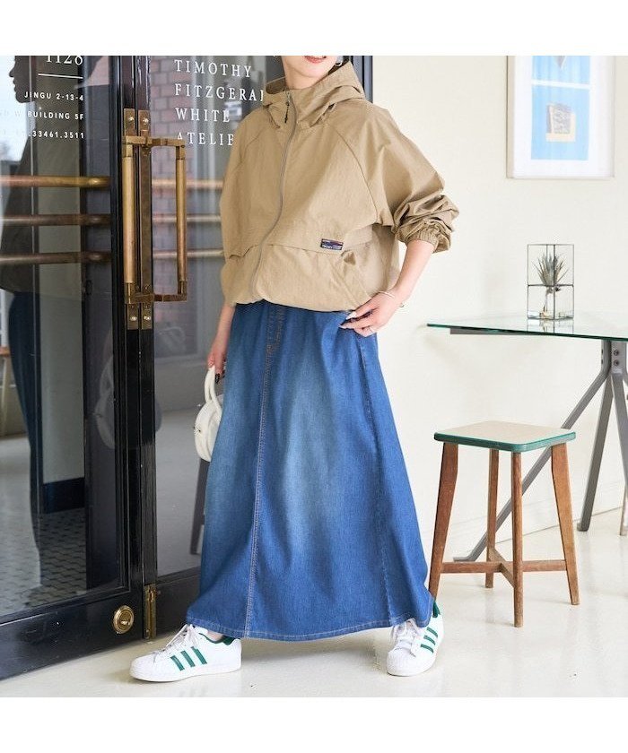 【フリークスストア/FREAK'S STORE】の冷感デニムクライミングスカート(冷感・吸水速乾)【限定展開】 インテリア・キッズ・メンズ・レディースファッション・服の通販 founy(ファウニー) 　ファッション　Fashion　レディースファッション　Fashion for Women　スカート　Skirts　春　Spring　キャップ　Cap, Baseball Cap　コンパクト　Compact, Small Size　吸水　Absorbent, Quick-Dry　サンダル　Sandals, Summer Shoes　ストレッチ　Stretch, Stretchy Fabric　スポーツ　Sports, Activewear　デニム　Denim, Jeans Material　バランス　Balance, Style Balance　フレア　Flare, Flared　メッシュ　Mesh, Net Fabric　リラックス　Relax, Relaxed Fit　S/S・春夏　SS, Spring/Summer, Warm Season　おすすめ　Recommended / Our Picks　夏　Summer　2026年　2026　2026春夏・S/S　Spring/Summer 2026 SS26　ブルー|ID: prp329100004987196 ipo3291000000037359774