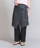 【ユナイテッドアローズ/UNITED ARROWS】のコットンレース ラップスカート キャミソール -2WAY- 大人の最旬トレンドファッション＆コーディネート founy(ファウニー) ファッション Fashion レディースファッション Fashion for Women スカート Skirts インナー Innerwear ウォッシュ Washed Finish キャミソール Camisole, Spaghetti Strap Top シンプル Simple, Minimal ストレート Straight, Straight Cut セットアップ Set-Up, Coordinated Outfit フロント Front, Front Design ラップ Wrap, Wrap Design リボン Ribbon, Bow ループ Loop, Loop Knit レース Lace, Lace Fabric ロング Long, Long-Length アウトレット Outlet / Clearance おすすめ Recommended / Our Picks thumbnail DK.GRAY|ID: prp329100004987198 ipo3291000000037359781