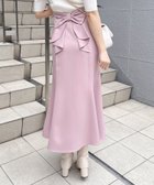 【イング/INGNI】のBackリボンマーメイドスカート 大人の最旬トレンドファッション＆コーディネート founy(ファウニー) ファッション Fashion レディースファッション Fashion for Women スカート Skirts ギンガム Gingham, Gingham Fabric ショート Short, Short Length シンプル Simple, Minimal スマホ Smartphone, Mobile Device トレンド Trend, Trending Now バランス Balance, Style Balance フェミニン Feminine, Girly マーメイド Mermaid, Fishtail Silhouette 無地 Plain, Solid Color リボン Ribbon, Bow ロング Long, Long-Length おすすめ Recommended / Our Picks エレガント 上品 Elegant thumbnail ピンク|ID: prp329100004987199 ipo3291000000037359786