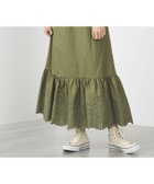 【ビームス ウイメン/BEAMS】のティアード 刺繍スカート 大人の最旬トレンドファッション＆コーディネート founy(ファウニー) ファッション Fashion レディースファッション Fashion for Women スカート Skirts おすすめ Recommended / Our Picks シンプル Simple, Minimal ティアード Tiered, Tiered Style ロング Long, Long-Length thumbnail OLIVE|ID: prp329100004987200 ipo3291000000037359792