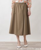 【レリアンプラスハウス/Leilian PLUS HOUSE】の【はっ水】フレアスカート【Leilian WHITE LABEL】 大人の最旬トレンドファッション＆コーディネート founy(ファウニー) ファッション Fashion レディースファッション Fashion for Women スカート Skirts Aライン・フレアスカート A-Line & Flared Skirts ウォッシャブル Machine Washable シンプル Simple, Minimal ストレッチ Stretch, Stretchy Fabric トレンド Trend, Trending Now フレア Flare, Flared ベーシック Basic, Essential ポケット Pocket, Pocket Detail 無地 Plain, Solid Color 夏 Summer 旅行 Travel エレガント 上品 Elegant thumbnail ブラウン系|ID: prp329100004987205 ipo3291000000037359803