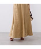 【マイカ ディール/MICA & DEAL】の製品染リネンフレアスカート 大人の最旬トレンドファッション＆コーディネート founy(ファウニー) ファッション Fashion レディースファッション Fashion for Women スカート Skirts Aライン・フレアスカート A-Line & Flared Skirts おすすめ Recommended / Our Picks コンパクト Compact, Small Size セットアップ Set-Up, Coordinated Outfit バランス Balance, Style Balance フレア Flare, Flared ポケット Pocket, Pocket Detail リネン Linen, Linen Fabric thumbnail CAMEL|ID: prp329100004987228 ipo3291000000037359870