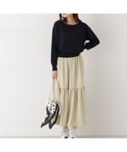 【プロポーション ボディドレッシング/PROPORTION BODY DRESSING】のニュアンスサテンティアードスカート 26SS 大人の最旬トレンドファッション＆コーディネート founy(ファウニー) ファッション Fashion レディースファッション Fashion for Women スカート Skirts ティアードスカート Tiered Skirts 2026年 2026 2026春夏・S/S Spring/Summer 2026 SS26 サテン Satin, Glossy Fabric シンプル Simple, Minimal ティアードスカート Tiered Skirt, Flounced Skirt エレガント 上品 Elegant thumbnail イエロー|ID: prp329100004987232 ipo3291000000037359884
