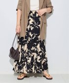 【ジャーナルスタンダード レサージュ/journal standard L'essage】の別注【LUSANA / ルサーナ】RUFFLE TIRED MAXI SKIRT スカート 大人の最旬トレンドファッション＆コーディネート founy(ファウニー) ファッション Fashion レディースファッション Fashion for Women スカート Skirts 2026年 2026 2026春夏・S/S Spring/Summer 2026 SS26 アクセサリー Fashion Accessories コレクション Collection, Seasonal Line ティアードスカート Tiered Skirt, Flounced Skirt リゾート Resort, Vacation Style 別注 Limited Edition, Custom Order 夏 Summer thumbnail ナチュラル A|ID: prp329100004987235 ipo3291000000037359900