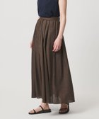 【ビューティ&ユース ユナイテッドアローズ/BEAUTY&YOUTH / UNITED ARROWS】のMARW UNITED ARROWS ギャザー フレア スカート UVカット・接触冷感 大人の最旬トレンドファッション＆コーディネート founy(ファウニー) ファッション Fashion レディースファッション Fashion for Women スカート Skirts Aライン・フレアスカート A-Line & Flared Skirts ギャザー Gathered, Ruffled 人気 Popular, Best Seller フレア Flare, Flared ポケット Pocket, Pocket Detail ロング Long, Long-Length 夏 Summer ビジネス 仕事 通勤 Business / Work / Commuting thumbnail DK.BROWN|ID: prp329100004987238 ipo3291000000037359911