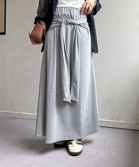 【ゼヴォン/Thevon】のラップ風リブナロースカート 大人の最旬トレンドファッション＆コーディネート founy(ファウニー) ファッション Fashion レディースファッション Fashion for Women スカート Skirts アクセサリー Fashion Accessories 春 Spring ストラップサンダル Strappy Sandals, Strap Sandals トレンド Trend, Trending Now ネックレス Necklace, Pendant Necklace ラップ Wrap, Wrap Design リラックス Relax, Relaxed Fit 再入荷 Restock / Back in Stock おすすめ Recommended / Our Picks エレガント 上品 Elegant 2026年 2026 2026春夏・S/S Spring/Summer 2026 SS26 |ID:prp329100004987239