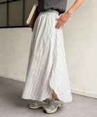 【シェトワ/Chez toi】のTCサイドスリットスカート 大人の最旬トレンドファッション＆コーディネート founy(ファウニー) ファッション Fashion レディースファッション Fashion for Women スカート Skirts ギンガム Gingham, Gingham Fabric スクエア Square, Square Shape ストライプ Stripe, Striped Pattern タンク Tank Top, Sleeveless Top チェック Check, Plaid, Tartan テレコ Ribbed, Rib Stitch デニム Denim, Jeans Material 再入荷 Restock / Back in Stock おすすめ Recommended / Our Picks エレガント 上品 Elegant thumbnail グレー|ID: prp329100004987240 ipo3291000000037359917