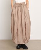 【タトラス コンセプトストア/TATRAS CONCEPT STORE】の【TATRAS 直営店】SPARTA スパルタ / スカート 大人の最旬トレンドファッション＆コーディネート founy(ファウニー) ファッション Fashion レディースファッション Fashion for Women スカート Skirts イタリア Italy タフタ Taffeta, Structured Fabric ドローコード Drawcord, Drawstring Cord 定番 Standard, Basic Item バルーン Balloon, Balloon Silhouette フィット Fit, Slim Fit ロング Long, Long-Length thumbnail BEIGE|ID: prp329100004987247 ipo3291000000037359944