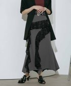 【ページボーイ/PAGEBOY】のレースフリルマーメイドスカート 大人の最旬トレンドファッション＆コーディネート founy(ファウニー) ファッション Fashion レディースファッション Fashion for Women スカート Skirts おすすめ Recommended / Our Picks アシンメトリー Asymmetrical Style シンプル Simple, Minimal トレンド Trend, Trending Now フリル Frill, Ruffle マーメイド Mermaid, Fishtail Silhouette レース Lace, Lace Fabric 切替 Switching, Contrast Panel thumbnail グレー15|ID: prp329100004987256 ipo3291000000037359978