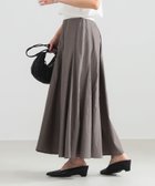 【デミルクス ビームス/Demi-Luxe BEAMS】のコットン アセテート フレアスカート 大人の最旬トレンドファッション＆コーディネート founy(ファウニー) ファッション Fashion レディースファッション Fashion for Women スカート Skirts Aライン・フレアスカート A-Line & Flared Skirts カットソー Cut and Sewn Top フレア Flare, Flared リラックス Relax, Relaxed Fit おすすめ Recommended / Our Picks thumbnail MOCHA|ID: prp329100004987258 ipo3291000000037359985