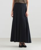 【デミルクス ビームス/Demi-Luxe BEAMS】のコットン アセテート フレアスカート 大人の最旬トレンドファッション＆コーディネート founy(ファウニー) ファッション Fashion レディースファッション Fashion for Women スカート Skirts Aライン・フレアスカート A-Line & Flared Skirts カットソー Cut and Sewn Top フレア Flare, Flared リラックス Relax, Relaxed Fit おすすめ Recommended / Our Picks thumbnail BLACK|ID: prp329100004987258 ipo3291000000037359986