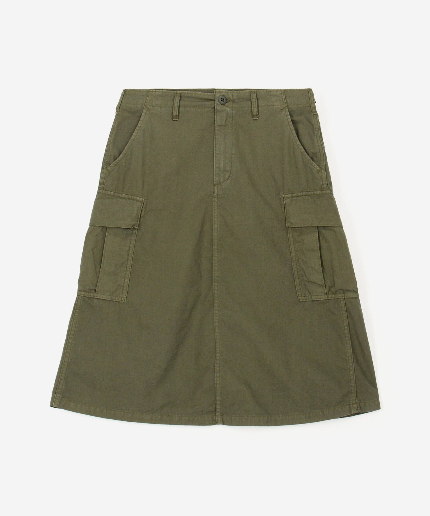 【ビショップ/Bshop】の別注 ARMY SKIRT KHAKI WOMEN 大人の最旬トレンドファッション＆コーディネート founy(ファウニー) 　ファッション　Fashion　レディースファッション　Fashion for Women　スカート　Skirts　サテン　Satin, Glossy Fabric　ポケット　Pocket, Pocket Detail　ミリタリー　Military, Army Style　ワーク　Workwear, Utility Style　別注　Limited Edition, Custom Order　 other-1|ID: prp329100004987260 ipo3291000000037359990