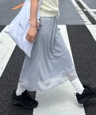 【ディスコート/Discoat】の【umm.】柄アソートスカート 大人の最旬トレンドファッション＆コーディネート founy(ファウニー) ファッション Fashion レディースファッション Fashion for Women スカート Skirts 2026年 2026 2026春夏・S/S Spring/Summer 2026 SS26 おすすめ Recommended / Our Picks コンパクト Compact, Small Size シアー Sheer, See-Through ジャケット Jacket, Outerwear チェック Check, Plaid, Tartan デニム Denim, Jeans Material ミドル Middle Length, Mid Height ロング Long, Long-Length thumbnail サックスブルー|ID: prp329100004987263 ipo3291000000037359998