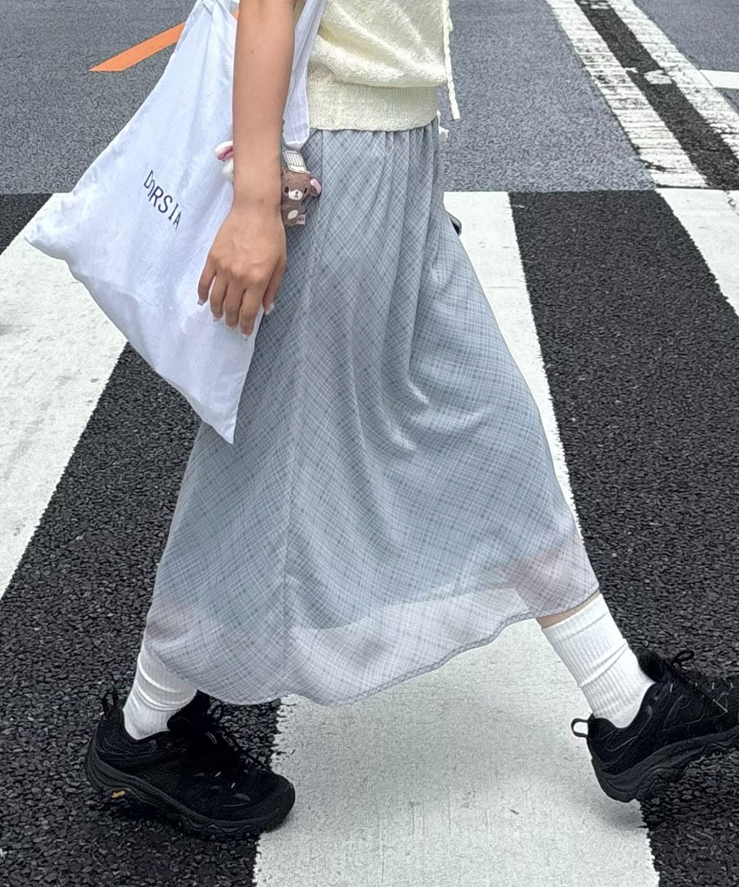 【ディスコート/Discoat】の【umm.】柄アソートスカート インテリア・キッズ・メンズ・レディースファッション・服の通販 founy(ファウニー) 　ファッション　Fashion　レディースファッション　Fashion for Women　スカート　Skirts　2026年　2026　2026春夏・S/S　Spring/Summer 2026 SS26　おすすめ　Recommended / Our Picks　コンパクト　Compact, Small Size　シアー　Sheer, See-Through　ジャケット　Jacket, Outerwear　チェック　Check, Plaid, Tartan　デニム　Denim, Jeans Material　ミドル　Middle Length, Mid Height　ロング　Long, Long-Length　サックスブルー|ID: prp329100004987263 ipo3291000000037359998