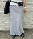 【ディスコート/Discoat】の【umm.】柄アソートスカート 大人の最旬トレンドファッション＆コーディネート founy(ファウニー) ファッション Fashion レディースファッション Fashion for Women スカート Skirts 2026年 2026 2026春夏・S/S Spring/Summer 2026 SS26 おすすめ Recommended / Our Picks コンパクト Compact, Small Size シアー Sheer, See-Through ジャケット Jacket, Outerwear チェック Check, Plaid, Tartan デニム Denim, Jeans Material ミドル Middle Length, Mid Height ロング Long, Long-Length thumbnail ブルー|ID: prp329100004987263 ipo3291000000037360000
