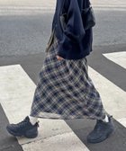 【ディスコート/Discoat】の【umm.】柄アソートスカート 大人の最旬トレンドファッション＆コーディネート founy(ファウニー) ファッション Fashion レディースファッション Fashion for Women スカート Skirts 2026年 2026 2026春夏・S/S Spring/Summer 2026 SS26 おすすめ Recommended / Our Picks コンパクト Compact, Small Size シアー Sheer, See-Through ジャケット Jacket, Outerwear チェック Check, Plaid, Tartan デニム Denim, Jeans Material ミドル Middle Length, Mid Height ロング Long, Long-Length thumbnail ネイビー|ID: prp329100004987263 ipo3291000000037360001