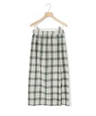 【マーコート/MARcourt】のMidiUmi ラップライクチェックスカート 大人の最旬トレンドファッション＆コーディネート founy(ファウニー) ファッション Fashion レディースファッション Fashion for Women スカート Skirts スタンダード Standard, Basic スリット Slit, Slit Detail チェック Check, Plaid, Tartan ベーシック Basic, Essential ポケット Pocket, Pocket Detail リラックス Relax, Relaxed Fit thumbnail グリーン|ID: prp329100004987265 ipo3291000000037360007