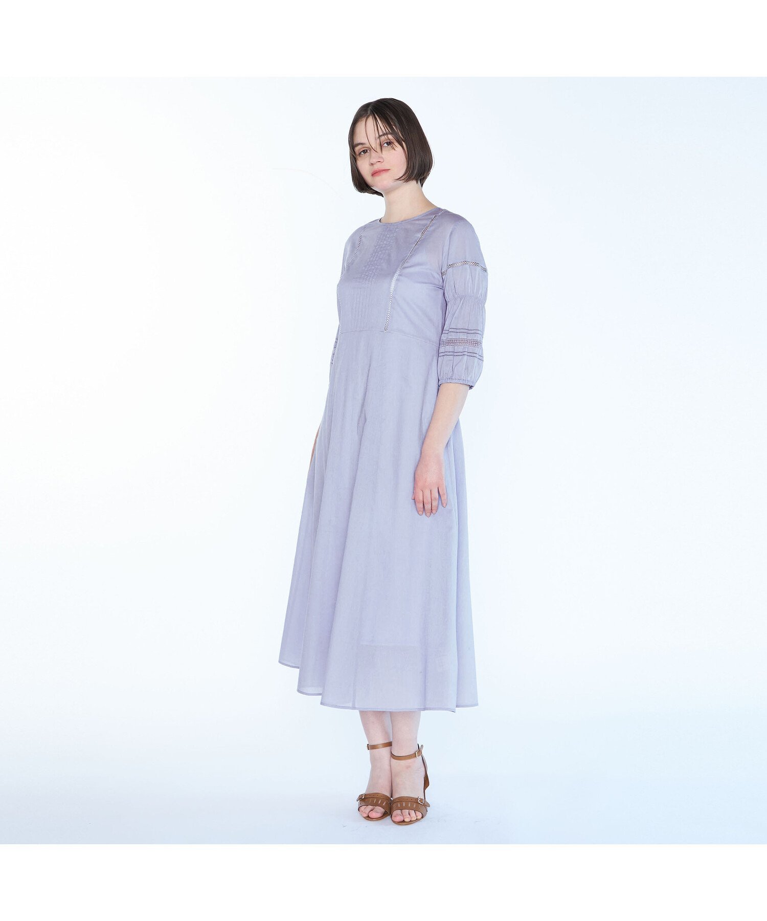 【スキャパ/SCAPA】のコットンローンワンピース 大人の最旬トレンドファッション＆コーディネート founy(ファウニー) 　ファッション　Fashion　レディースファッション　Fashion for Women　ワンピース　Dresses　アンダー　Underwear Essentials　ドレス　Dress, One-Piece　フロント　Front, Front Design　ヨーク　Yoke, Yoke Design　レース　Lace, Lace Fabric　 other-1|ID: prp329100004987272 ipo3291000000037360033