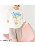 【スナイデル ホーム/SNIDEL HOME】の【WEB限定】【セット商品】【Tweety】モチーフニットプルオーバー ニットショートパンツSET 大人の最旬トレンドファッション＆コーディネート founy(ファウニー) ファッション Fashion レディースファッション Fashion for Women セットアップ Matching Sets レディースパンツ・ボトムス Pants & Trousers / Bottoms パンツ Pants & Trousers ショートパンツ・ハーフパンツ High-Waisted & Relaxed Shorts イエロー Yellow グラフィック Graphic, Graphic Design コレクション Collection, Seasonal Line サマー Summer, Summer Style ショート Short, Short Length スウィート Sweet, Cute Style スポーティ Sporty, Casual Athletic スマート Smart, Elegant セットアップ Set-Up, Coordinated Outfit チャーム Charm, Pendant トレンド Trend, Trending Now 人気 Popular, Best Seller ポケット Pocket, Pocket Detail 半袖 Short Sleeve, Half Sleeve モチーフ Motif, Design Theme ワッフル Waffle, Waffle Knit おすすめ Recommended / Our Picks お家時間・ステイホーム Stay Home / At Home 夏 Summer ギフト プレゼント Gift / Present thumbnail IVR[003]|ID: prp329100004987278 ipo3291000000037360056