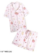 【スナイデル ホーム/SNIDEL HOME】の【WEB限定】【セット商品】【Tweety】開襟シャツ カットショートパンツSET 大人の最旬トレンドファッション＆コーディネート founy(ファウニー) ファッション Fashion レディースファッション Fashion for Women セットアップ Matching Sets レディースパンツ・ボトムス Pants & Trousers / Bottoms パンツ Pants & Trousers ショートパンツ・ハーフパンツ High-Waisted & Relaxed Shorts イエロー Yellow カットソー Cut and Sewn Top グラフィック Graphic, Graphic Design コレクション Collection, Seasonal Line サマー Summer, Summer Style ショート Short, Short Length スウィート Sweet, Cute Style ストライプ Stripe, Striped Pattern スマート Smart, Elegant セットアップ Set-Up, Coordinated Outfit チャーム Charm, Pendant トレンド Trend, Trending Now なめらか Smooth, Silky Texture 人気 Popular, Best Seller パイピング Piping, Trim Design ポケット Pocket, Pocket Detail モチーフ Motif, Design Theme 無地 Plain, Solid Color おすすめ Recommended / Our Picks 夏 Summer ギフト プレゼント Gift / Present thumbnail PNK[066]|ID: prp329100004987280 ipo3291000000037360066